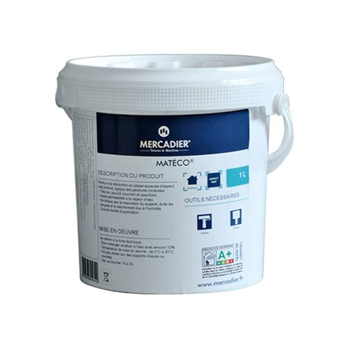 装饰油漆 - MATECO® - Mercadier - 室内 / 墙面 / 用于混凝土