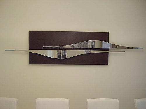 木质雕塑 - RELIEVE REFLEJOS - GONZALO DE SALAS - 墙面