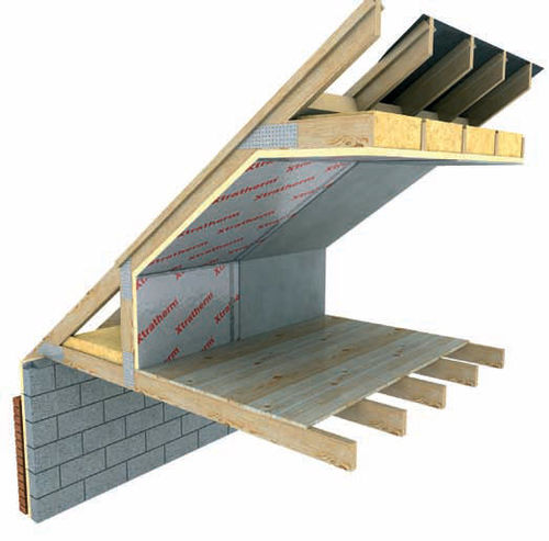 隔热材料 - XT/PR - Xtratherm - 三聚酯PIR / 硬板 / 用于室内
