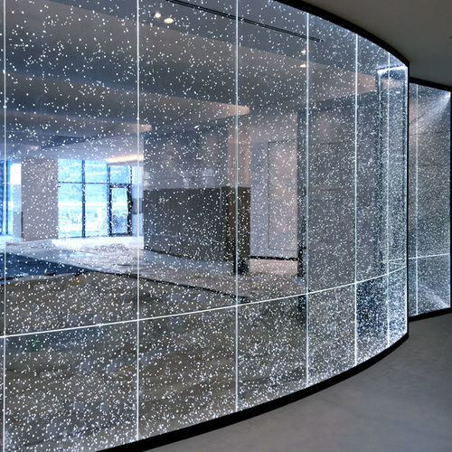 隔墙装饰面板 - Bulles & Argent – E032 - DACRYL® - 外包 / 背光 / LED
