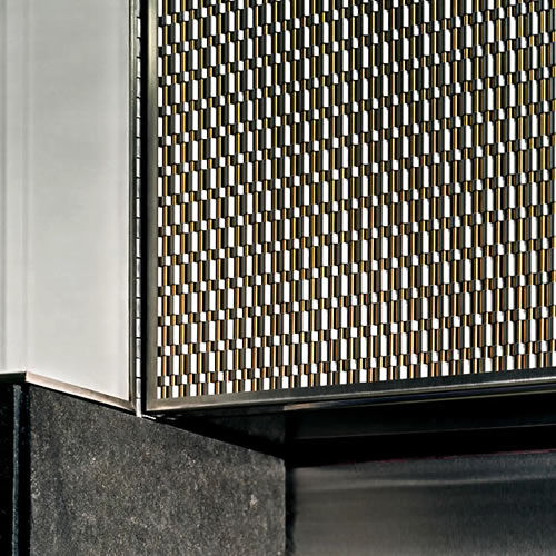 金属固定装置 - PANEL - Cambridge Architectural Mesh - 用于壁板外墙 / 用于室外