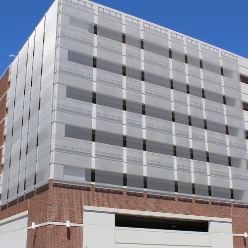 不锈钢金属丝网 - MID-BALANCE - Cambridge Architectural Mesh - 用于遮阳板 / 用于壁板 / 三角网格