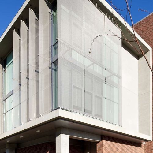 不锈钢金属丝网 - SHADE - Cambridge Architectural Mesh - 用于遮阳板 / 用于壁板 / 三角网格