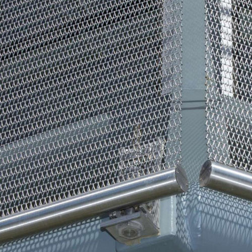 金属固定装置 - ECLIPSE - Cambridge Architectural Mesh - 用于壁板外墙 / 用于室内 / 用于室外