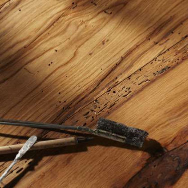层压地板 - RECLAIMED ANTIQUE - Quadrolegno - 落叶松木 / 实木 / 山形纹