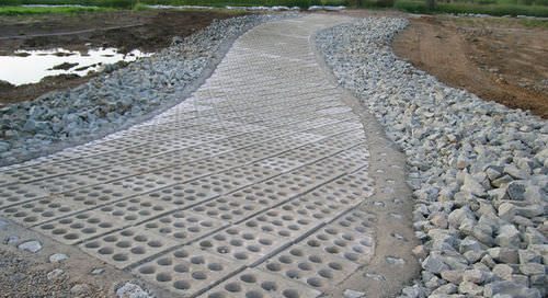 混凝土路面砖 - LOW WATER STREAM CROSSINGS - Soil Retention - 排水