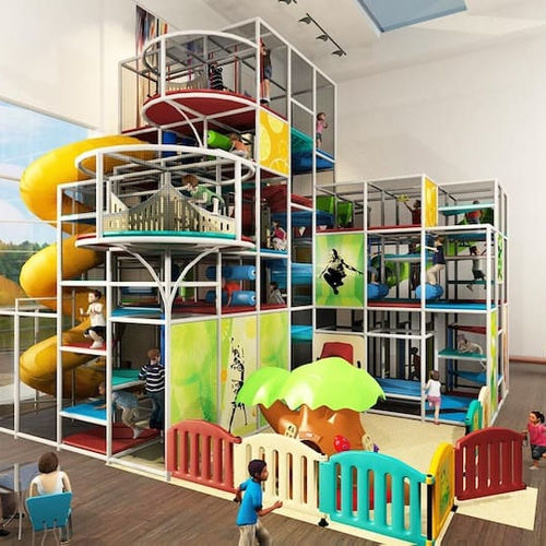 游乐场游乐设施 - CONTAINED – LARGE  - Soft Play LLC - 公共机构用 / 室内 / 金属