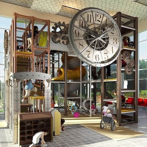 游乐场游乐设施 - CONTAINED – MEDIUM - Soft Play LLC - 公共机构用 / 室内 / 金属