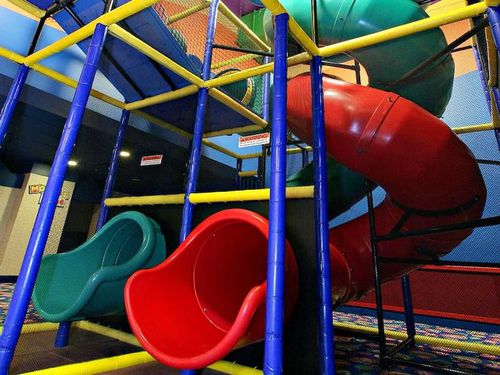 旋转滑梯 - COMBO SPIRAL  - Soft Play LLC - 多头 / 管状