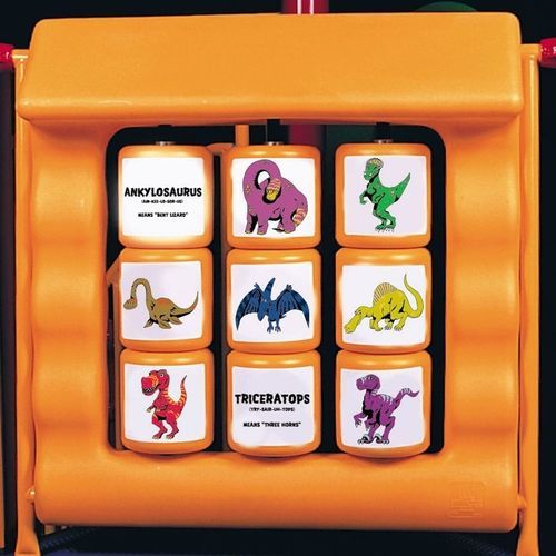 反射儿童游戏板 - DINOSAUR MATCH  - Soft Play LLC