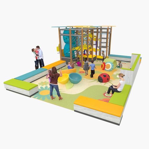 跑酷运动障碍训练场 - GARDEN DISCOVERY  - Soft Play LLC - 游乐场 / 平台式 / 隧道式