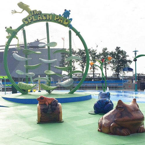 水上乐园儿童攀爬设施 - Soft Play LLC - 喷水