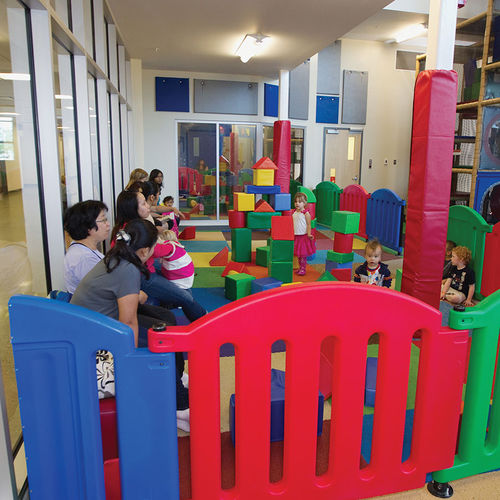 栅栏式游戏围栏 - TODDLER - Soft Play LLC - 用于游乐场 / 塑料 / 电弧