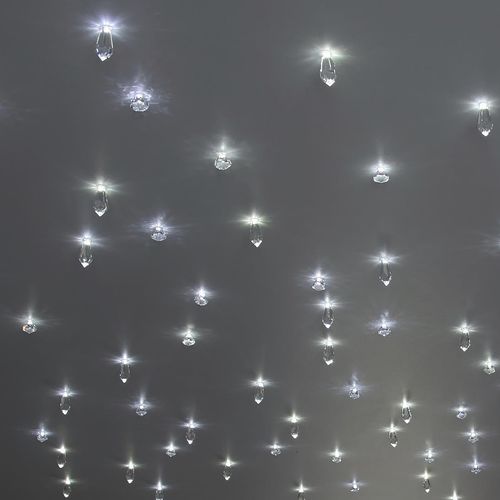现代风格顶灯 - CRISTAUX - Semeur d'étoiles - 水晶 / LED式 / 浴室