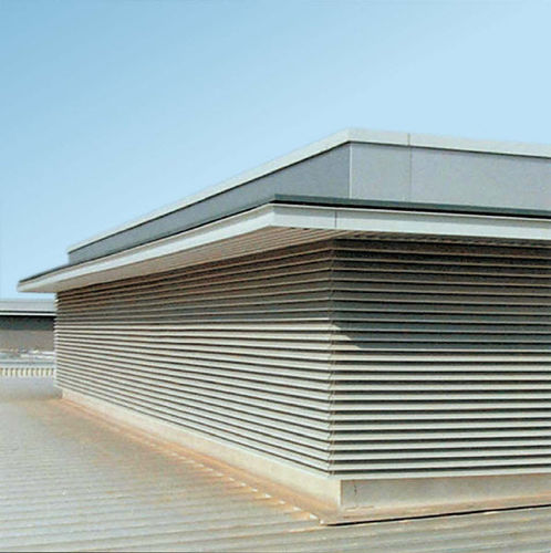 铝制通风格栅 - HIGH PERFORMANCE LOUVRES - Levolux - 线性 / 室外 / 门