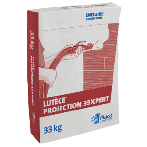 石膏涂料 - LUTECE® PROJETCTION 33XPERT 33kg - Placoplatre - 末道 / 室内 / 墙面
