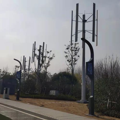 垂直轴式小型风力发电机 - FSV-20KW - Zhejiang WinPower Energy - 5叶 / 陆上 / 铝合金叶片