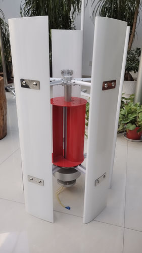 垂直轴式小型风力发电机 - FSV-300A - Zhejiang WinPower Energy - 5叶 / 铝合金叶片 / 用于道路照明