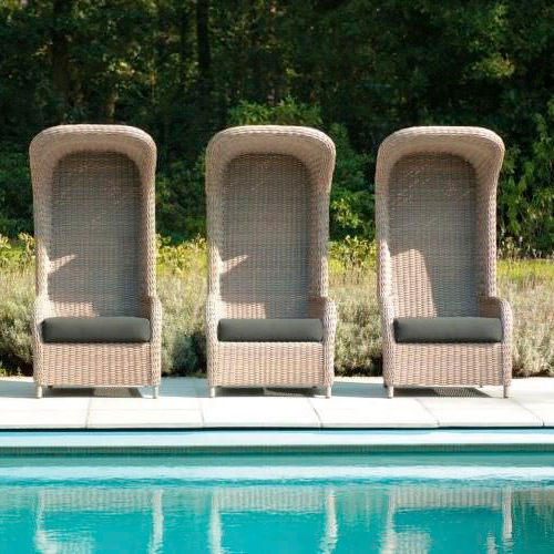 现代风格扶手椅 - SARDEGNA - BOREK parasols | outdoorfurniture - Sunbrella® / 铝制 / 合成纤维