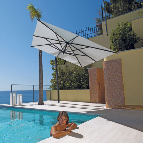 回转遮阳伞 - ISCHIA - BOREK parasols | outdoorfurniture - 边柱 / Batyline® 材质 / Sunbrella®