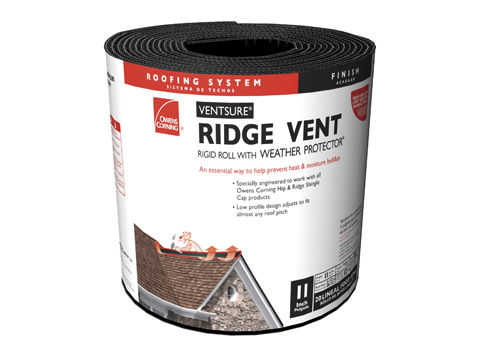 通风屋脊盖 - VENTSURE® - Owens Corning Insulation