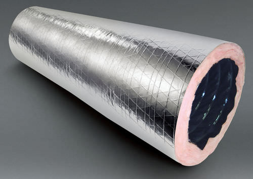 隔热隔音材料 - ECOTOUCH® - QuietZone - 玻璃纤维 / 卷式 / HVAC管道