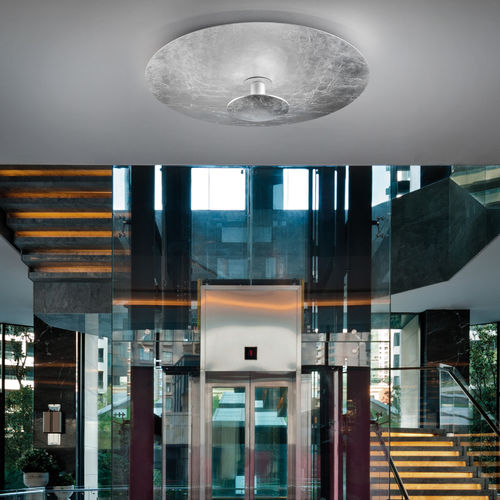 现代风格顶灯 - PIANETA 2106/ PL 45-60-80 - BRAGA F.LLI s.n.c. - 圆形 / 金属 / LED式