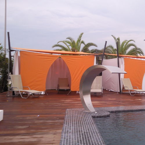 商用花园小木屋 - CABINE DE MASSAGE  - Atelier Aude Cayatte - 帆布