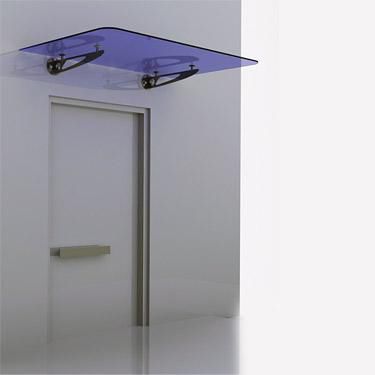 入口雨棚 - OCF-22-TR - OZONE OVERSEAS LTD. - 不锈钢 / 玻璃 / 扁平