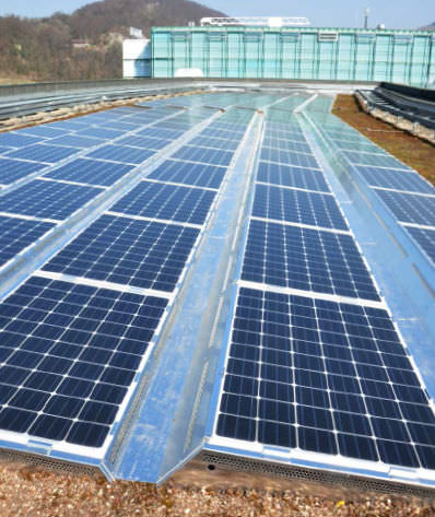 瓦片屋顶安装系统 - PEAKDESIGN 265 W - 3S SWISS SOLAR SYSTEMS - 用于屋顶露台 / 空气动力 / 太阳能