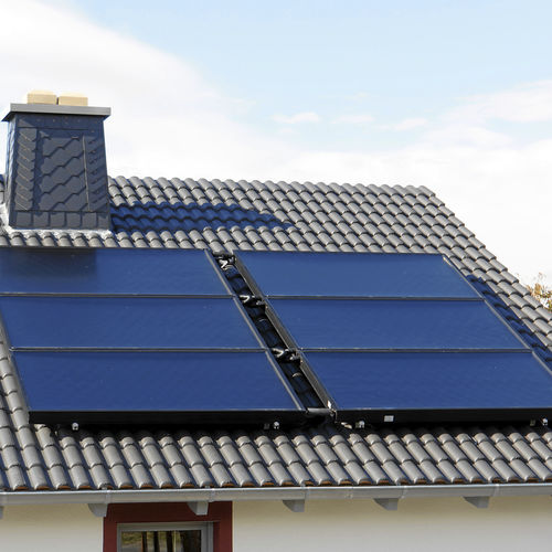 平面热能面板 - EURO L20 AR - CONSOLAR - 用于加热水 / 供暖 / 防反射玻璃