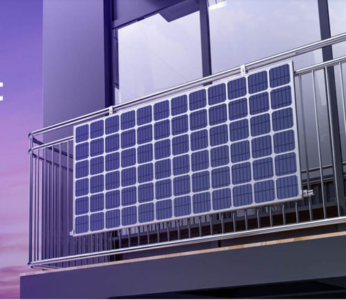 单晶光伏面板 - Plug and Play - SUNERG SOLAR - 有色 / 用于屋顶 / 用于阳台