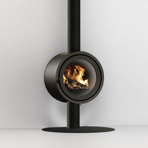 木材采暖炉 - Dik Geurts - Odin Front, Wall - DRU - 4 kW / 5 kW...10 kW / 悬挂式