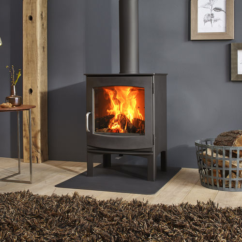 木材采暖炉 - Dik Geurts - Ivar 5, High - DRU - 4 kW / 7 kW / 猫脚