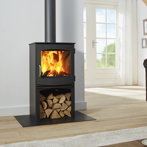 木材采暖炉 - Dik Geurts - Ivar 5, Store - DRU - 4 kW / 7 kW / 独立式