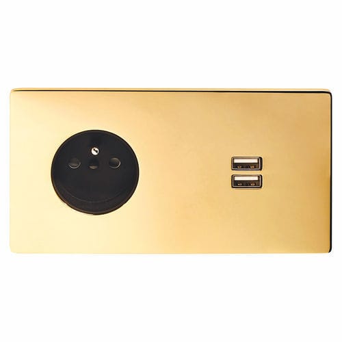 电源插座 - M  - MOD ELEC - USB / 双 / 壁挂