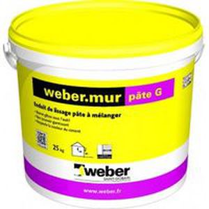 光滑涂料 - WEBER.MUR PÂTE G : RAVAMUR GROS - Weber Industries - 墙面 / 复合陶瓷