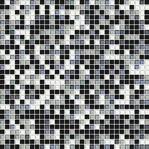 玻璃马赛克 - CR.0543 ACCIAIO G - Mosaico + - 布艺 / 室内 / 墙面