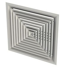 天花板空气扩散器 - SERIES CD - Monodraught - 正方形