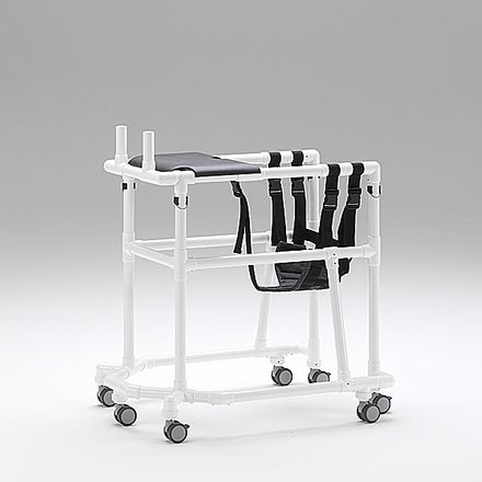 塑料医疗椅 - CW 300 - RCN Medizin- und Rehatechnik - 带滑轮 / 手动 / 黑色