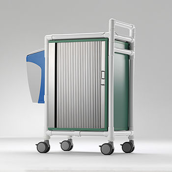 护理推车 - MPC 360 ABW - RCN Medizin- und Rehatechnik - 垃圾桶 / 用于医疗机构 / 塑料