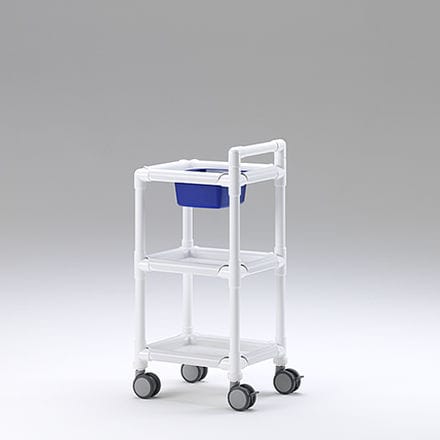 护理推车 - MPC 153 WS MRT - RCN Medizin- und Rehatechnik - 多功能 / 用于医疗机构 / 黄铜