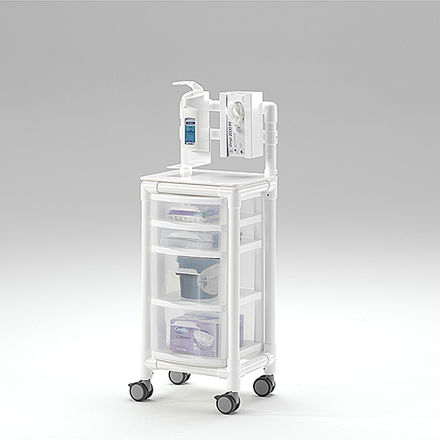 护理推车 - KTW 100 HS - RCN Medizin- und Rehatechnik - 用于医疗机构 / 塑料