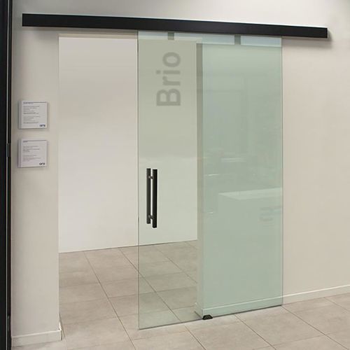 铝制推拉门系统 - BRIO - GFS Italian Innovative Glass Fixing - 玻璃门 / 壁挂 / 家用