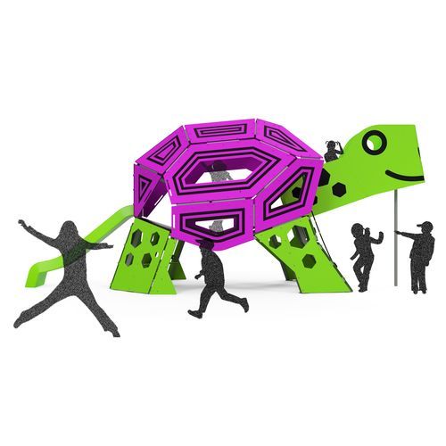 游乐场儿童攀爬设施 - BIG TURTLE  - Industrias Agapito