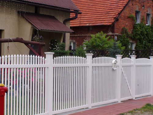 花园围栏 - TRADITIONAL ARCH OVER - Top Fence - PVC / 传统风格