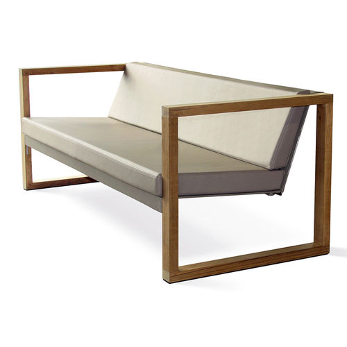 组合沙发 - BANCA TEAK - FueraDentro - 现代风格 / 户外 / Batyline® 材质