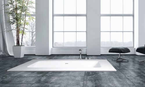 复合材料浴缸 - SMART ONE - AQUAdesign - 白色