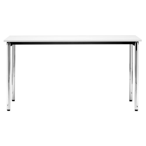 现代风格桌 - S 1196/1 - THONET/索耐特 - 层压材料 / 三聚氰胺 / 镀铬金属桌脚