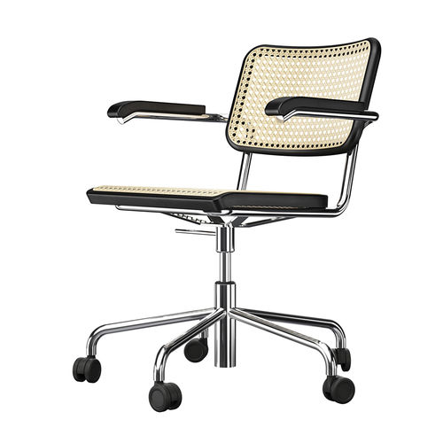 现代风格办公椅 - S 64 VDR - THONET/索耐特 - 室内 / 网布 / 皮质
